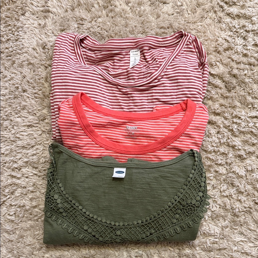 Old Navy Sz Lg Lot